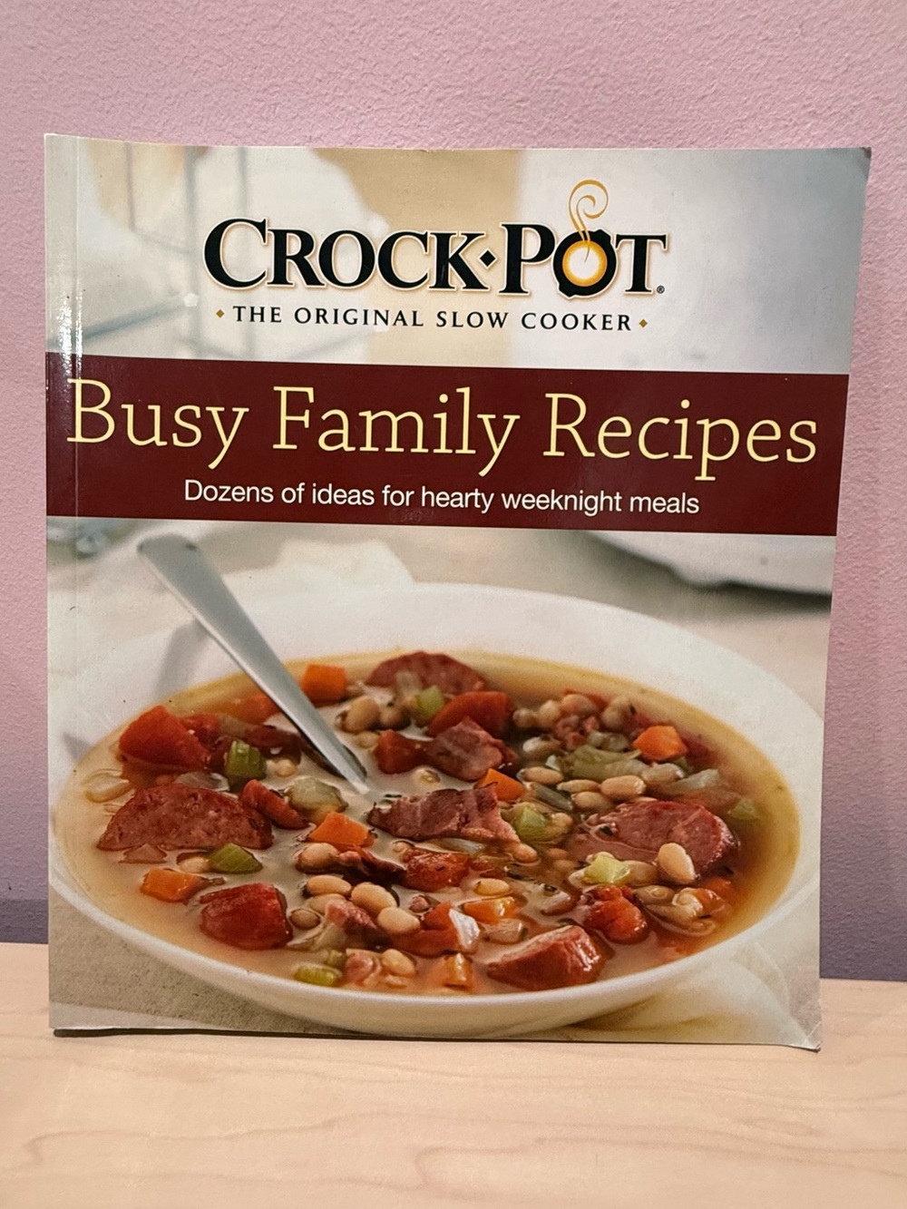 Kohl's Cares Cookbook – Maroon Cover with Food Photo Collage